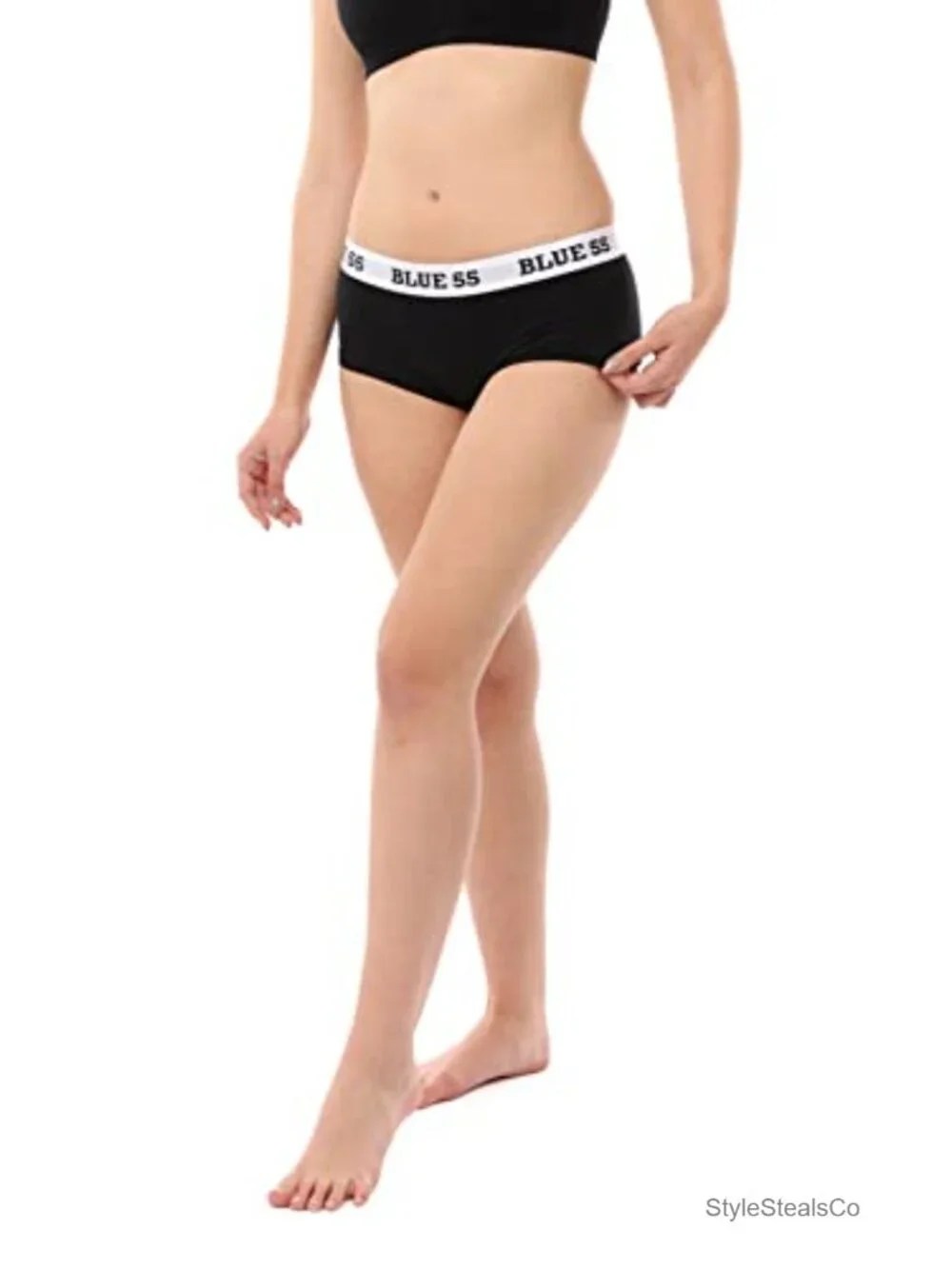 95% Cotton 5% Spandex Women's Boyshort Hipster Bikini Brief Panties Tag Free